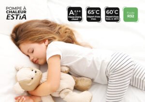 Pompe à chaleur Toshiba Estia ECS intégrée – Image 4