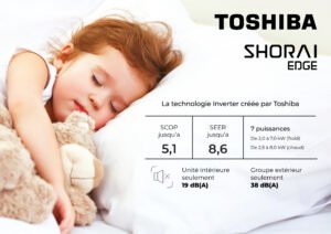 Climatiseur mural Toshiba Shorai Edge – Image 13